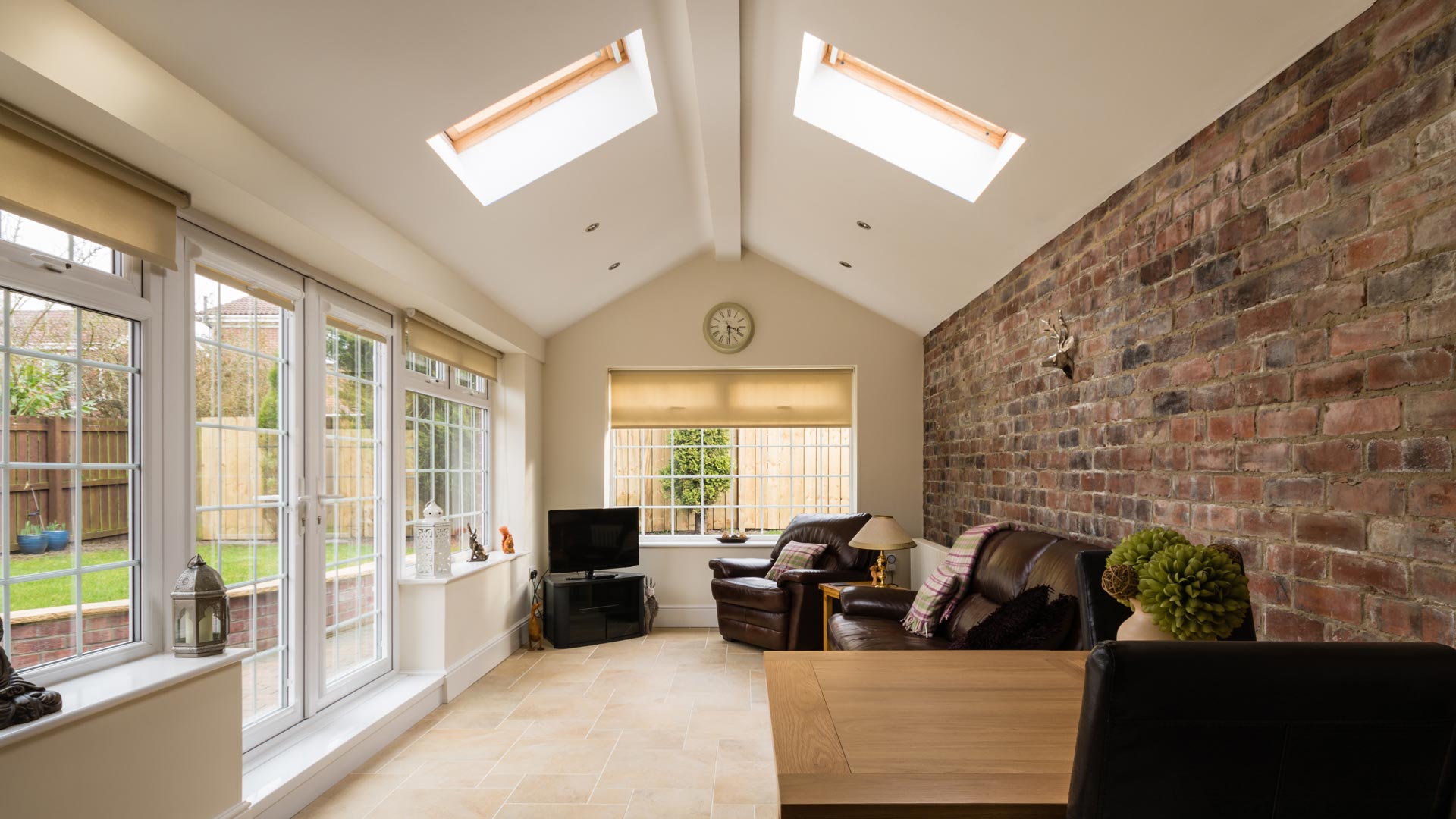 interior view of a extension that has been complete by our team